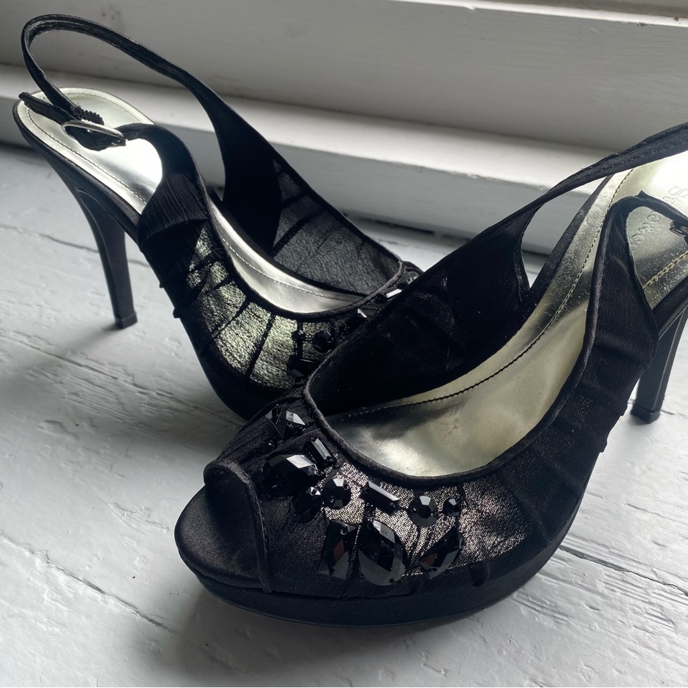 Y2k Rhinestone Pumps